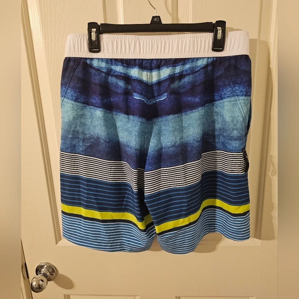 Men's Spyder NWT Chroma Series Gander Swim Trunks Size L